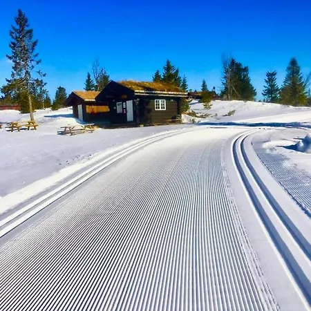 Modern Ski-In Out Apartment At Sjusjoen Exterior photo